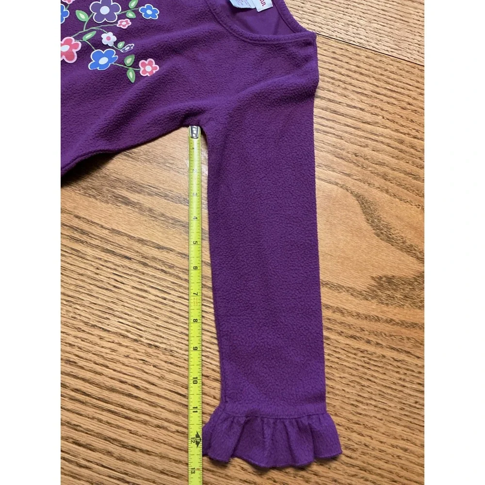 My Twinn Purple Floral Fleece Pajama Set with Matching Doll Outfit and Shoes